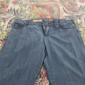 Pilcro Wide leg denim trouser